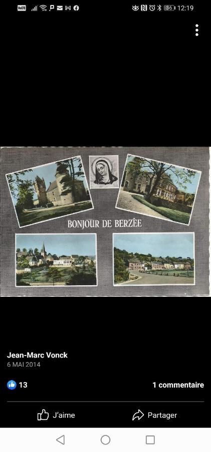 Maison D'Hote Les Notes Endormies Suite Le Refuge Walcourt Екстер'єр фото