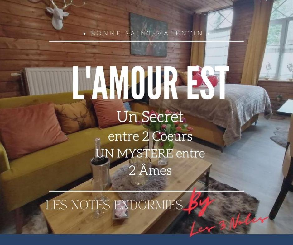 Maison D'Hote Les Notes Endormies Suite Le Refuge Walcourt Екстер'єр фото